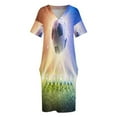 thumbnail image 6 of Background of A Football Loose Pocket Dress Dresses Summer Summer Dresses for Women, 6 of 9