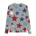 thumbnail image 6 of XQYLOS Kids Printed Sweatshirt Crewneck Loose Fit Star Graphic Pullover Cute Casual Girls Shirts Tops for 3-14 Years Trendy, 6 of 6