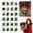 D, variant on Mineart 2025 Christmas Countdown Calendar, Features 24 Surprise Gifts Including Adorable 2D Baby Dolls and Stunning Christmas Pendants, Festive Calendar for Holiday Anticipation
