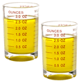 thumbnail image 1 of Measuring Cup Shot Glass Espresso Shot Glass Liquid Heavy Glass Wine Glass Letters, 1 of 5