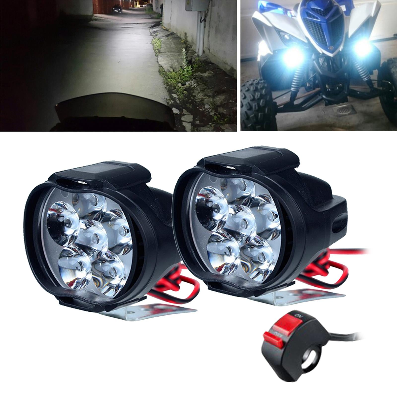 LED Motorcycle Headlight, Easy Installing Bikes Light for Motorcycles, Motos, , UTVs, Scooter