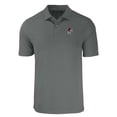 thumbnail image 2 of Men's Cutter & Buck Gray Georgia Bulldogs Big & Tall Forge Eco Stretch Recycled Polo, 2 of 3
