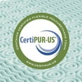 thumbnail image 4 of Dream Serenity® 1.5 inch Zoned Memory Foam Bed Topper, 4 of 4