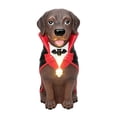thumbnail image 7 of Lighted Halloween Large Labrador Statue, 8inch, Entrance Decor, Cute Tabletop Ornament for Pet Lovers, Halloween Decoration Indoor, 7 of 7