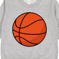thumbnail image 3 of Inktastic Basketball Sports Ball Toddler Sweatshirt, 3 of 4