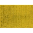 thumbnail image 1 of Ahgly Company Machine Washable Indoor Rectangle Oriental Yellow Industrial Area Rugs, 7' x 9', 1 of 4