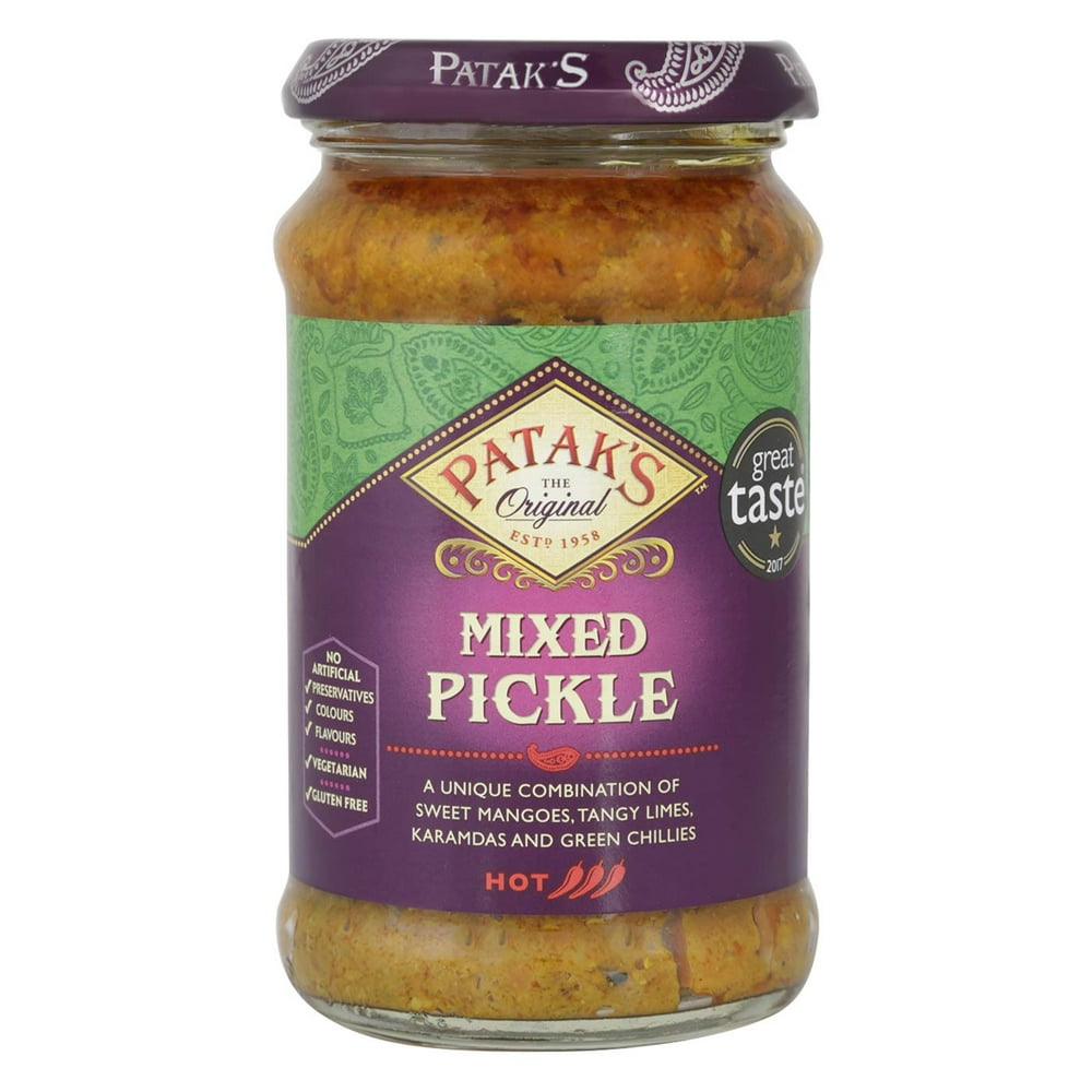 Pataks Hot Mixed Pickle 283g