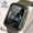 Green- Upgraded Version, variant on Smart watch, wireless calling/ dial, multi -Sport mode, calling reminder and rejection, information reminder, SMS reminder, for iPhone/ Andriod