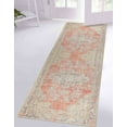 thumbnail image 4 of Luxury Rug, Colorful Rug, Office Decor Rugs, Kitchen Rug, Large Rug, Medallion Rugs, Turkish Rug, Chenille Printed Design Rugs, Luxury Rugs, Decor, 2.6'x5' - 80x150 cm, 4 of 8