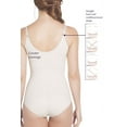 thumbnail image 3 of Siluet E6025 Invisible Slimming Braless Shaper with Latex, 3 of 3