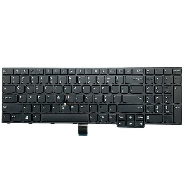estándar para computadora portátil . UU., 01AX200 E570 E570C , diseño de tamaño completo 01AX160 Accesorios para computadoras, para Soledad Teclado portátil
