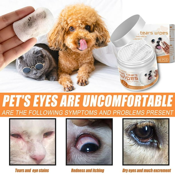 Dog top eye stain