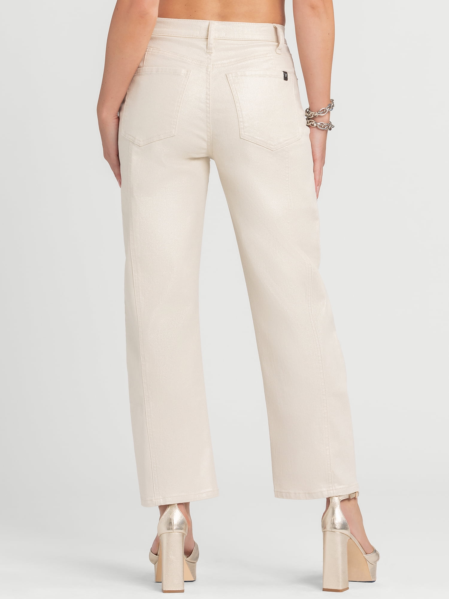 Jessica Simpson Women's and Women's Plus Myrtle Barrel Leg Jeans, Sizes 2-24W