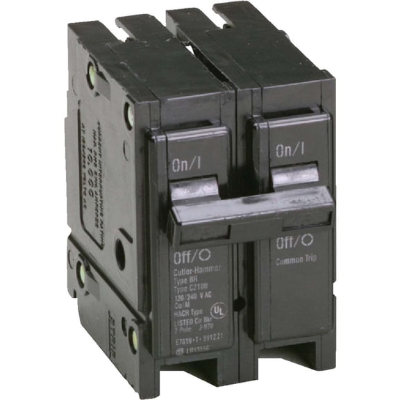 Eaton BR 70A Double-Pole Standard Trip Circuit Breaker BR270