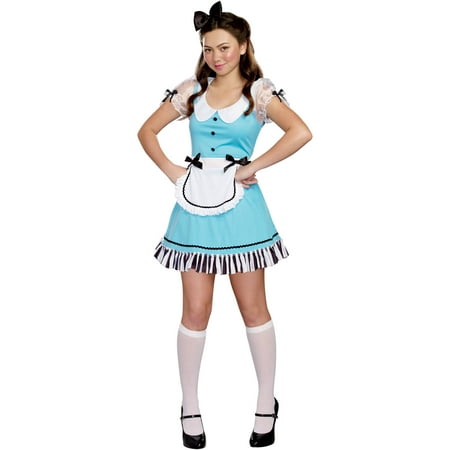 Miss Alice Teen Girls' Halloween Costume, Large