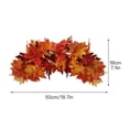 thumbnail image 2 of Arce Artificial, Colgante De Pared De Halloween, Hojas De Otoño De Dintel De Arce Para Decoración De Halloween Minnieouse HA045206-03, 2 of 6