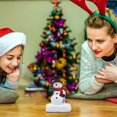 thumbnail image 3 of KNFATEQVEDG Scarf Snowman Santa Home Resin Holiday Desktop, 3 of 7