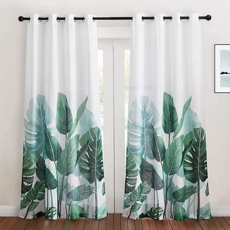 Sheer Curtains 84 Inch Length Linen, Curtains 50 Inch Length
