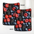 thumbnail image 6 of Honeii Variety Of Fruits And Berries for Throw Blanket for Couch - Thick Blanket, Soft Fuzzy Plush Throw Blanket for All Seasons, Double Sided Blanket,50x60 In, 6 of 8
