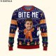 thumbnail image 3 of Suéteres de punto navideños feos con personajes/mascotas personalizados y fotos personalizadas, jerséis de regalo de Navidad, tops para parejas, fiestas, unisex, informales, 8, 3 of 5