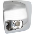 thumbnail image 4 of CCIYU Front Bumper End Driver Compatible for 2007-2010 for Chevrolet for Silverado 3500 HD/3500/2500 HD Front Left Driver Side Bumper Chrome Replacement with Fog Lamps, 4 of 5