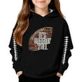 thumbnail image 4 of WERYOUNG Kids Youth Football Sports Hoodie Long Sleeve Athletic Pullover Graphic Print Hooded Sweatshirts For Boys And Girls Casual Wear 3-4 Years, 4 of 4