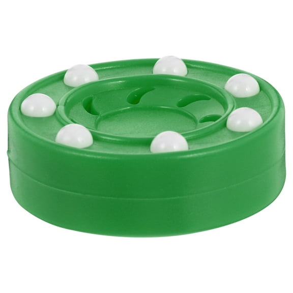 NICEXMAS Plastic Hockey Pucks Roller Hockey Puck Green PP 1Pcs