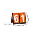 thumbnail image 3 of Cornhole Scoreboard, Portable Scoreboard Score Keeper 2 Digital Table Top Scoreboard Flipper,PU Leather Scoreboards for Tennis Volleyball Cornhole Sports Games, 3 of 6