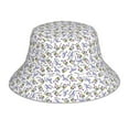 thumbnail image 3 of Daiia Monkey Submarine Captain Pattern Bucket Hat - Trendy Cotton Sun Hat for Beach, Golf, Fishing - Fun Outdoor Vacation Boonie for Men and Women, 3 of 9