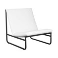 thumbnail image 2 of Pangea Home Sean 5-Piece Modern Aluminum Sofa Set in Black/White Finish, 2 of 3