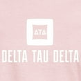 thumbnail image 3 of CafePress - Delta Tau Delta White Stacked Signature T Shirt - Women's Classic T-Shirt, 3 of 4