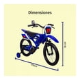 thumbnail image 4 of Bicicleta R12 AEIOU Motocross Azul, 4 of 5