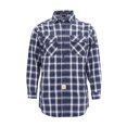thumbnail image 1 of Camisa BOCOMAL Resistente a Llamas 7 oz para Soldadura Azul Marino y Blanco, 1 of 5