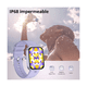 thumbnail image 4 of Smartwatch 1.9 Mujer Hombres Reloj Inteligente Belug, Morado, 4 of 5