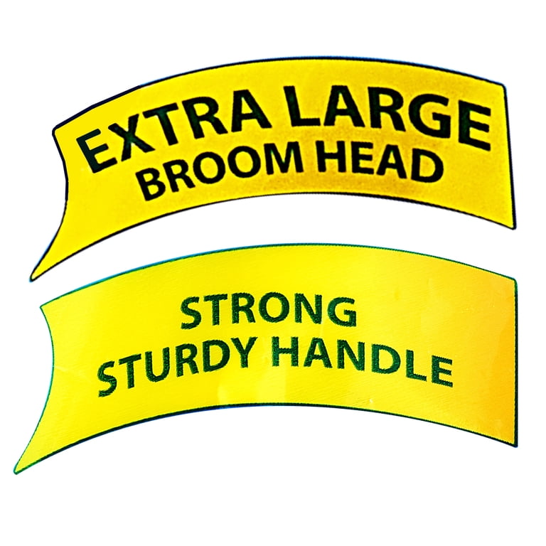 Great Value Jumbo Broom with Dustpan Set photo 5