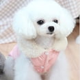 thumbnail image 4 of Chaleco acolchado cálido Chaqueta para perros Ropa para mascotas pequeña y para proteger con cuello de piel Ropa impermeable para / invierno - Gloria Chaqueta de cachorro de invierno, 4 of 9
