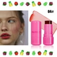 thumbnail image 4 of Jelly Lipstick Powder Blusher, Transparent Cheek Stains, Natural Plant Extracts Moisturizing Long Lasting Color Development, Easy To Apply Watercolor Paint Finish Makeup, 4 of 8