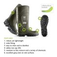 thumbnail image 2 of Botas Wellington de seguridad Bekina StepLitex SolidGrip S4 Green, 2 of 5