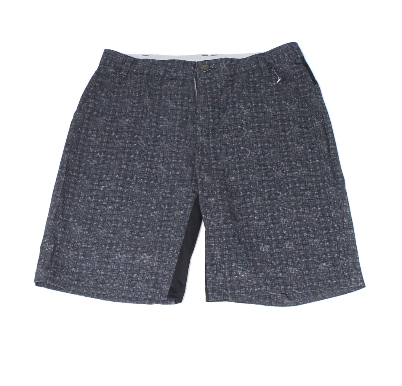 Adidas Shorts Mens Charcoal Golf Printed Stretch Elastic Waist 32