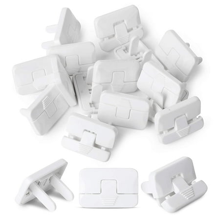 Bates- Outlet Covers, 15 Pack, 2 Prong Outlet Covers, Baby Proof Outlet Covers, Plug Covers for Electrical Outlets, Outlet Plug Covers, Plug Covers, Baby Outlet Covers, Child Safety Outlet Covers