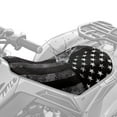 thumbnail image 2 of Yuyamidu Black American Flag ATV Seat Cover Waterproof Non-Slip 4-Wheeler Seat Covers Universal ATV Accessories Compatible with Polaris Sportsman Polaris Scrambler Honda Rancher, 2 of 7