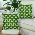 thumbnail image 2 of MKHERT Leaves Throw Pillowcase Pillow Cover Cushion Couver 18x18 inch, Set of 2, 2 of 2