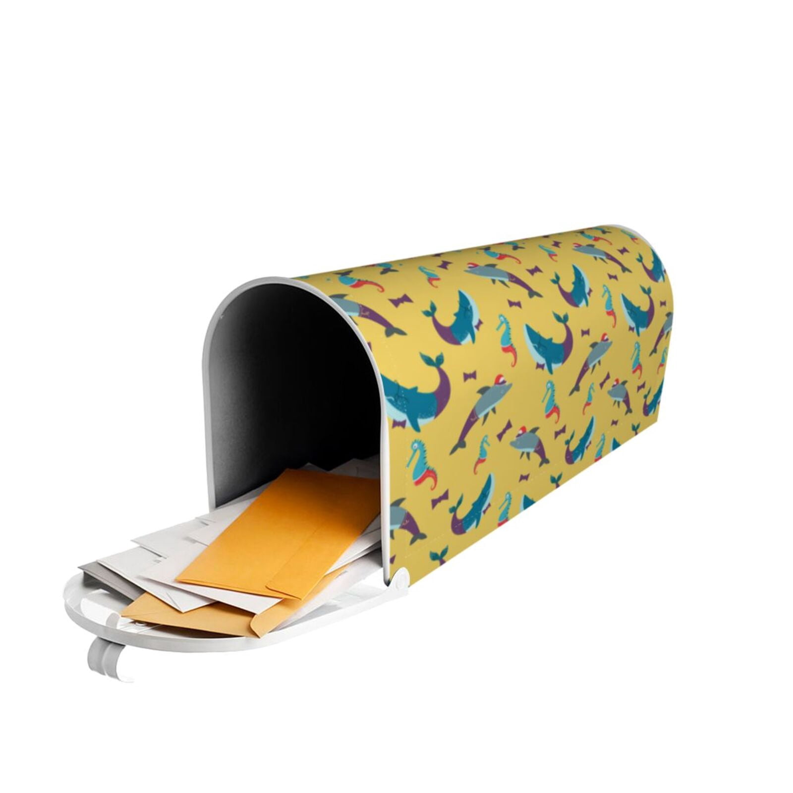 Kdxio Magnetic Mailbox Cover 21x18 in Mailbox Cover Outdoor Decoration Holiday Mailbox Covers for Home Garden Yard-21x18 in