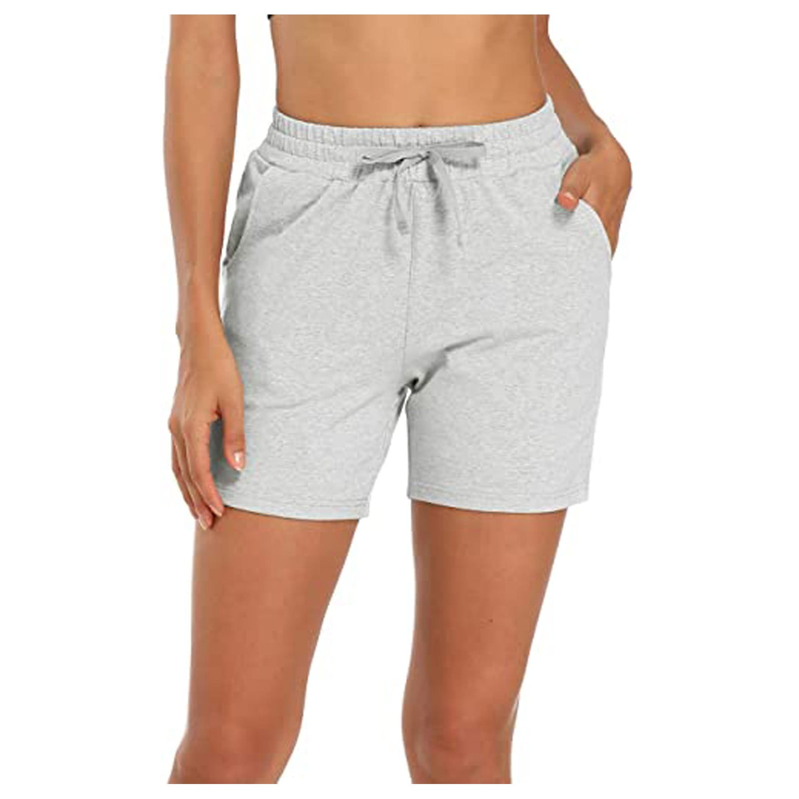 Mid Rise Yoga Shorts