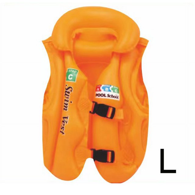 Anillo de natación inflable de verano para niños, chaleco salvavidas, flotabilidad engrosada, traje de baño para bebés