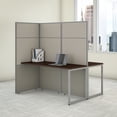 thumbnail image 3 of Bush Business Furniture Easy Office 60W 2 Person Cubicle Desk with 66H Panels, 3 of 3
