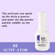 thumbnail image 3 of Activador de capa base y capa superior NOCIS Dip Powder para proteger brochas, 3 of 8