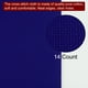thumbnail image 4 of Uxcell 14 Count Cross Stitch Cloth 12 by 20 Inch Classic Reserve Fabric, Dark Blue 5 Pack, 4 of 6
