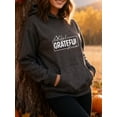 thumbnail image 4 of Creative Harvest Thanksgiving Hoodie for Men Women, Funny Turkey Graphic Pullover Hooded Sweatshirt, Cozy Cotton Poly Blend, Holiday Fall Outfit, 4 of 5