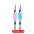 thumbnail image 4 of kurtrusly Tweezers Crafts Crossing Lock Stainless Steel Reverse Clamp Curved Nail Art Hair Tool for Decoration Electronics Laboratory Matte, 4 of 7